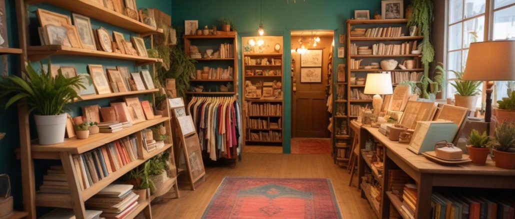 Så här startar du din egen second hand butik! illustration